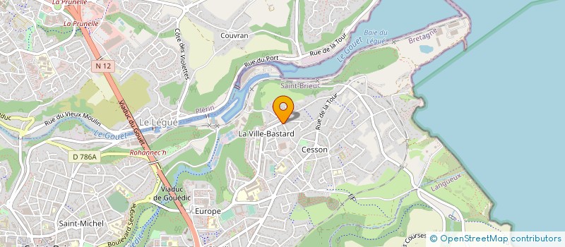 localisation de l'entreprise MONSIEUR GUILLAUME GESTIN à SAINT-BRIEUC
