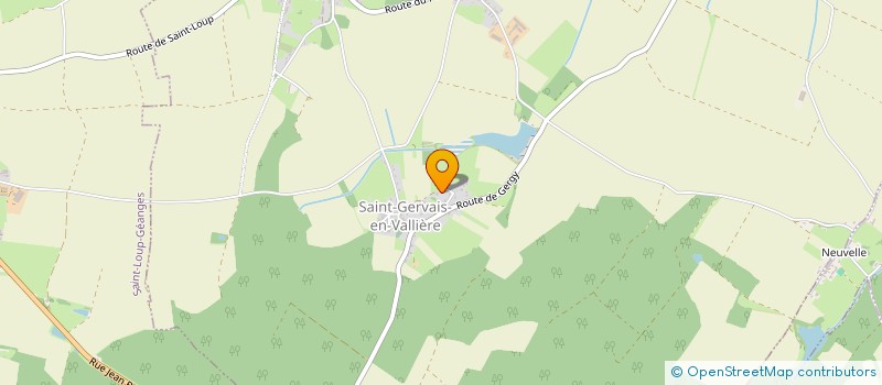 localisation de l'entreprise MONSIEUR GUILLAUME GHIDINELLLI  SAINT-GERVAIS-EN-VALLIERE