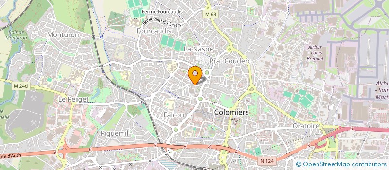 localisation de l'entreprise MONSIEUR GUILLAUME GIBIER-KERGONOU à COLOMIERS