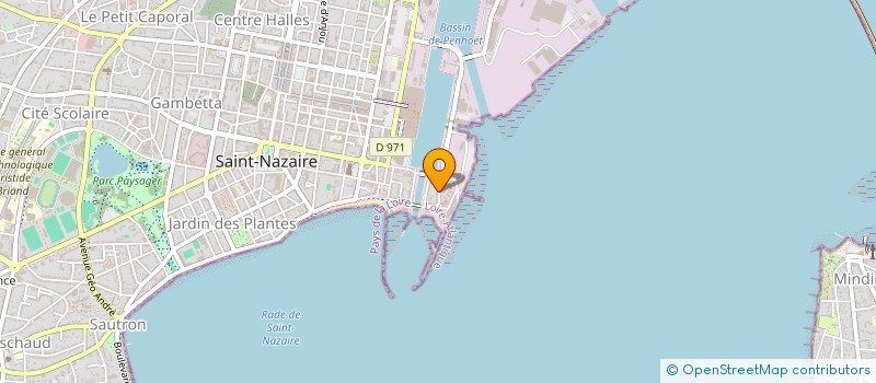 localisation de l'entreprise MONSIEUR GUILLAUME GIGUET  SAINT-NAZAIRE
