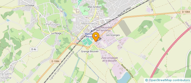 localisation de l'entreprise MONSIEUR GUILLAUME GILLET à MEXIMIEUX