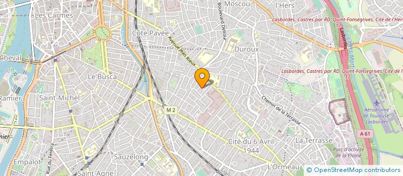 localisation de l'entreprise MONSIEUR GUILLAUME GILLOUX à TOULOUSE