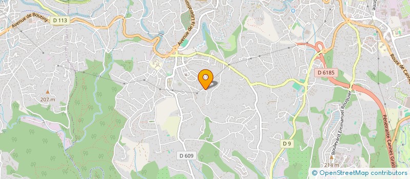 localisation de l'entreprise MONSIEUR GUILLAUME GIOVANNESCHI à GRASSE