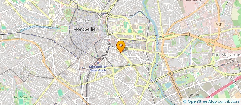 localisation de l'entreprise MONSIEUR GUILLAUME GIRARD à MONTPELLIER