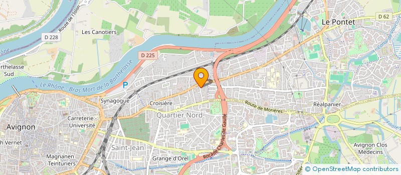 localisation de l'entreprise MONSIEUR GUILLAUME GIRARD  AVIGNON