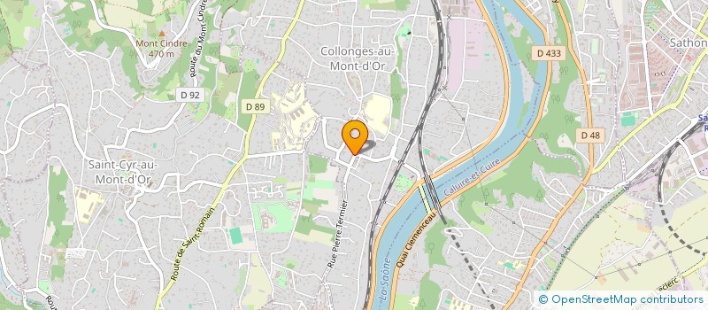 localisation de l'entreprise MONSIEUR GUILLAUME GIRARD  COLLONGES-AU-MONT-D'OR