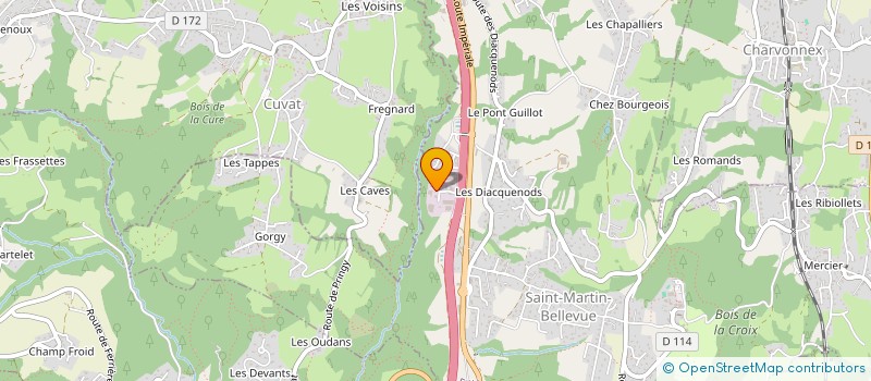 localisation de l'entreprise MONSIEUR GUILLAUME GIRAUD  FILLIERE