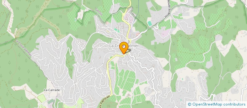 localisation de l'entreprise MONSIEUR GUILLAUME GIRAUD  LA CROIX-VALMER