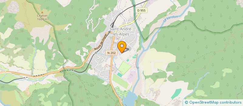 localisation de l'entreprise MONSIEUR GUILLAUME GIRAUD  SAINT-ANDRE-LES-ALPES