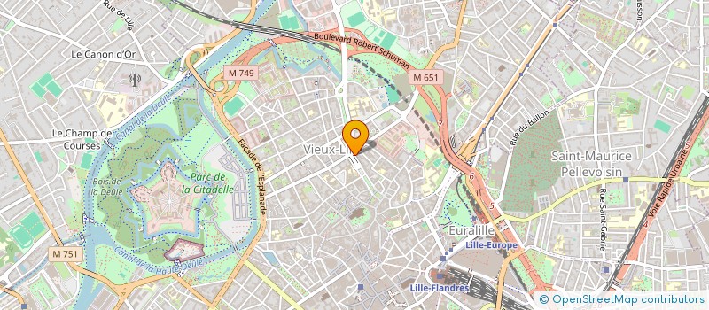 localisation de l'entreprise MONSIEUR GUILLAUME GIRAUDINEAU à LILLE