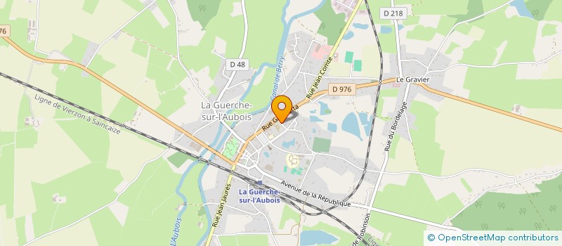 localisation de l'entreprise MONSIEUR GUILLAUME GIRAULT  LA GUERCHE-SUR-L'AUBOIS