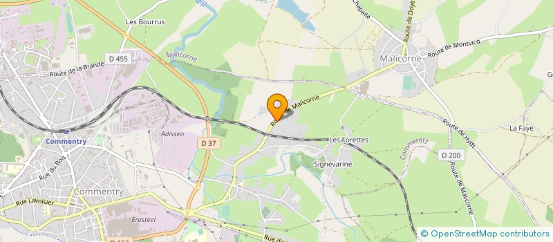 localisation de l'entreprise MONSIEUR GUILLAUME GIRBAL  COMMENTRY