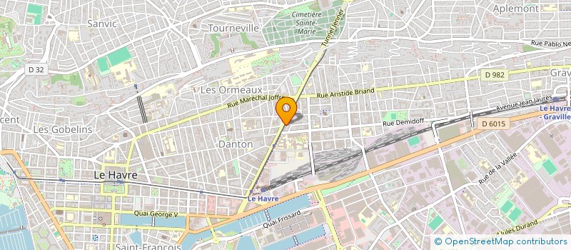 localisation de l'entreprise MONSIEUR GUILLAUME GIRONDEL à LE HAVRE