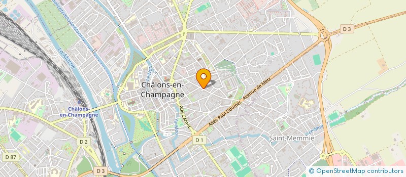localisation de l'entreprise MONSIEUR GUILLAUME GLAD  CHALONS-EN-CHAMPAGNE