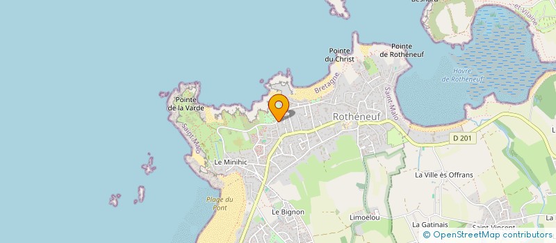 localisation de l'entreprise MONSIEUR GUILLAUME GLORIA  SAINT-MALO