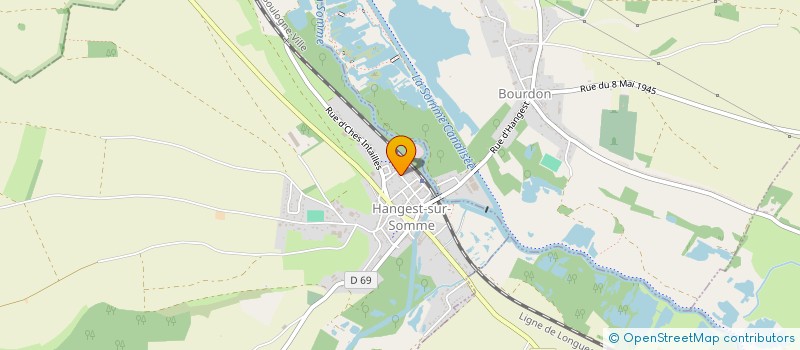 localisation de l'entreprise MONSIEUR GUILLAUME GODARD  LA CHAUSSEE-TIRANCOURT