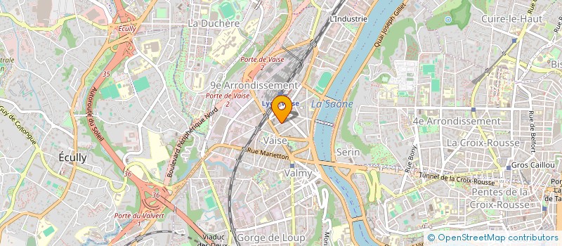 localisation de l'entreprise MONSIEUR GUILLAUME GODEFROY  LYON