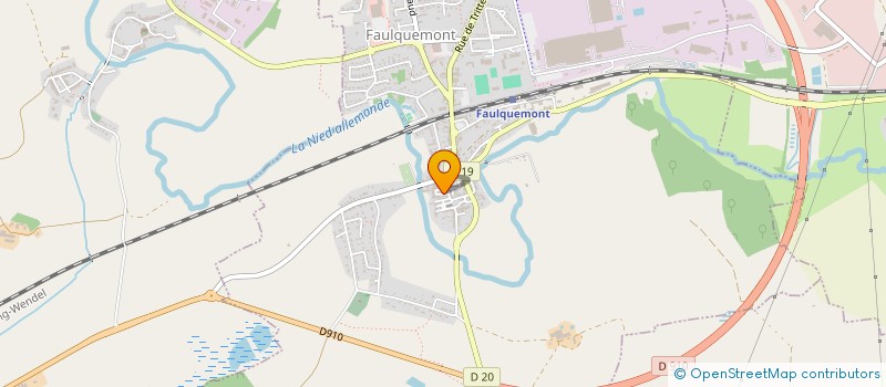 localisation de l'entreprise MONSIEUR GUILLAUME GOEPFERT  ARRAINCOURT