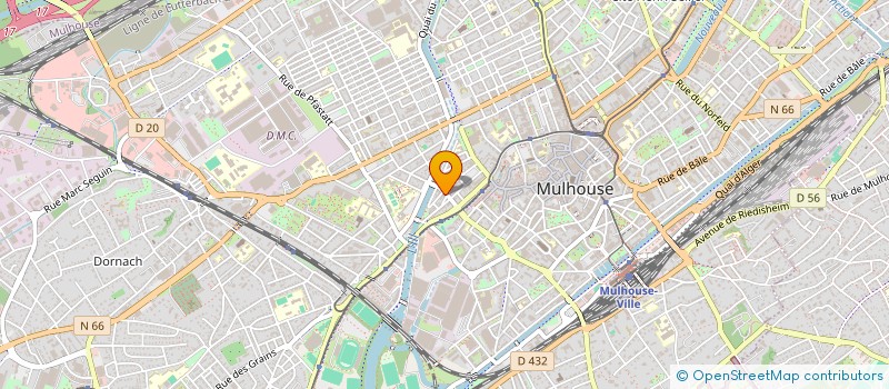 localisation de l'entreprise MONSIEUR GUILLAUME GOETTELMANN  MULHOUSE