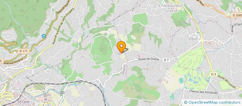 localisation de l'entreprise MONSIEUR GUILLAUME GOLETTO  CHATEAUNEUF-GRASSE