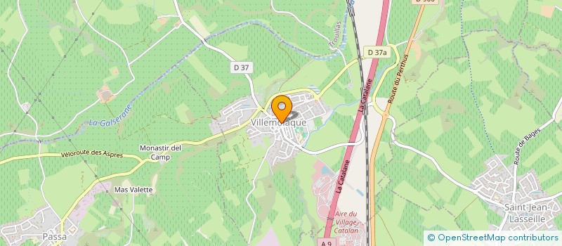 localisation de l'entreprise MONSIEUR GUILLAUME GOMEZ  VILLEMOLAQUE