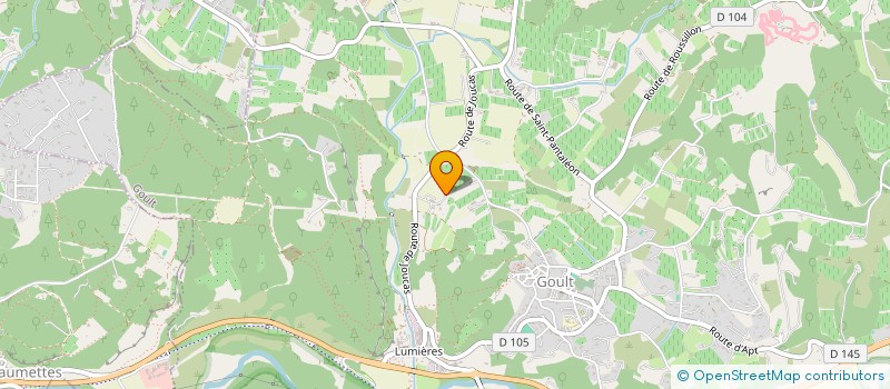 localisation de l'entreprise MONSIEUR GUILLAUME GONCALVES  GOULT