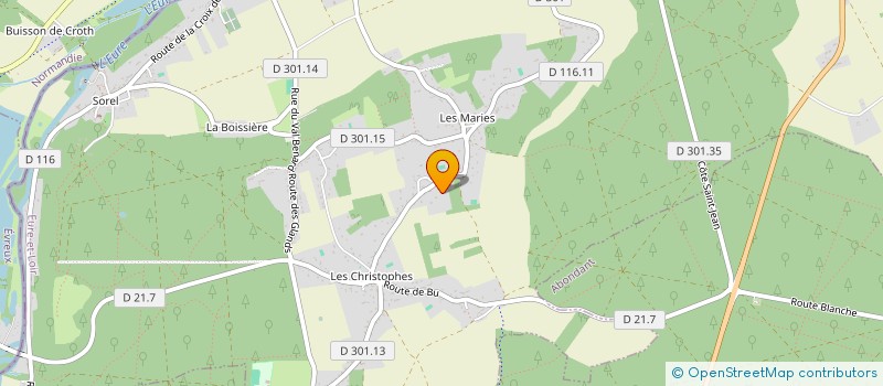 localisation de l'entreprise MONSIEUR GUILLAUME GONZALEZ à SOREL-MOUSSEL