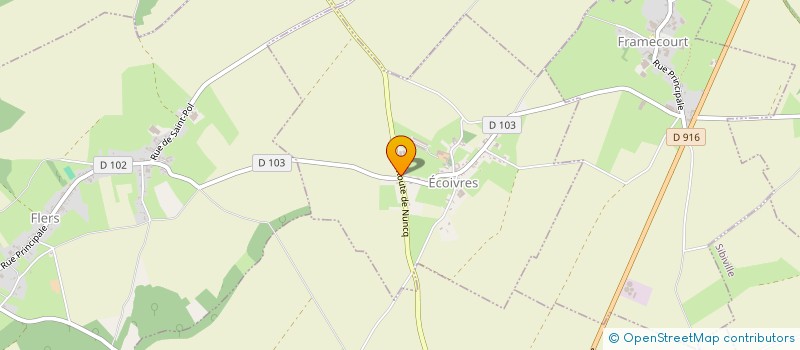 localisation de l'entreprise MONSIEUR GUILLAUME GOSSE DE GORRE  SERICOURT