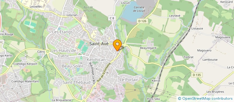 localisation de l'entreprise MONSIEUR GUILLAUME GOTTSCHALK  SAINT-AVE