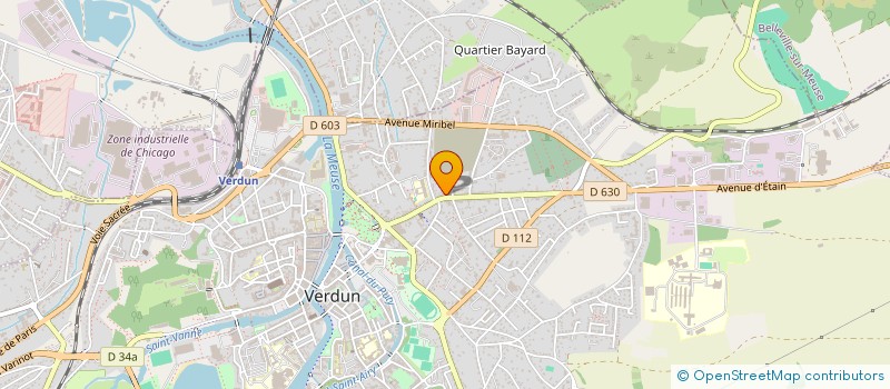 localisation de l'entreprise MONSIEUR GUILLAUME GOUBET à VERDUN