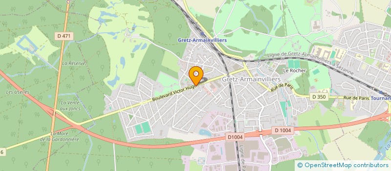localisation de l'entreprise MONSIEUR GUILLAUME GOUDARD à GRETZ-ARMAINVILLIERS