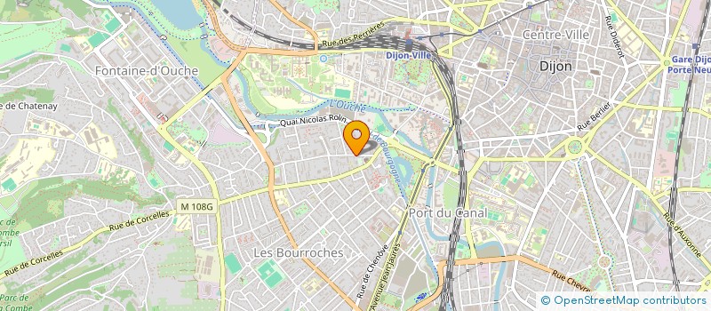 localisation de l'entreprise MONSIEUR GUILLAUME GOUDEAU à DIJON