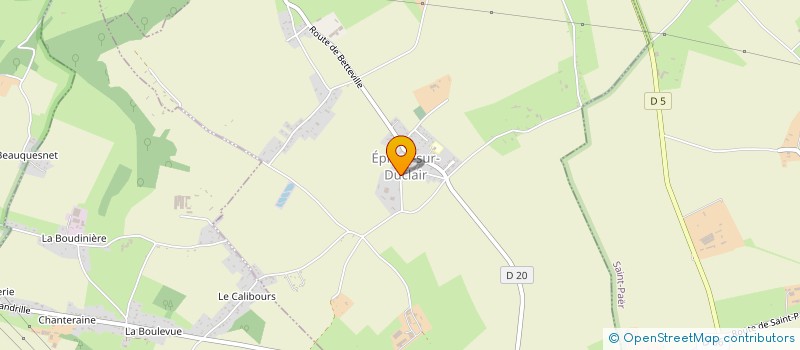 localisation de l'entreprise MONSIEUR GUILLAUME GOUESMEL  EPINAY-SUR-DUCLAIR