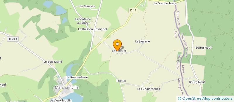localisation de l'entreprise MONSIEUR GUILLAUME GOUGIS à LONGNY LES VILLAGES