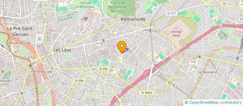 localisation de l'entreprise MONSIEUR GUILLAUME GOUI à ROMAINVILLE