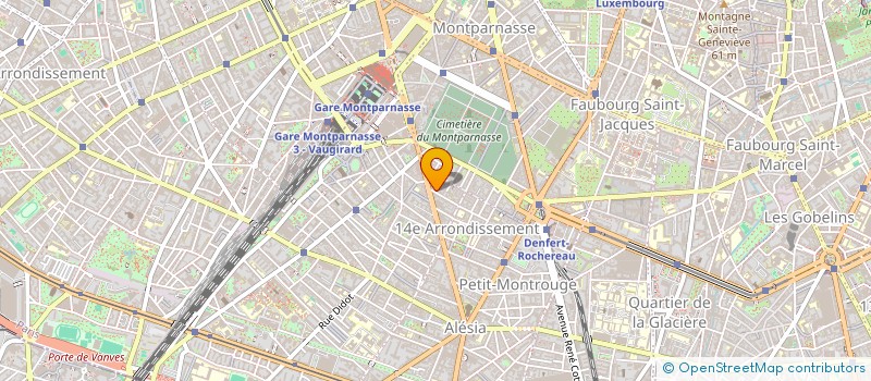 localisation de l'entreprise MONSIEUR GUILLAUME GOUJET  PARIS