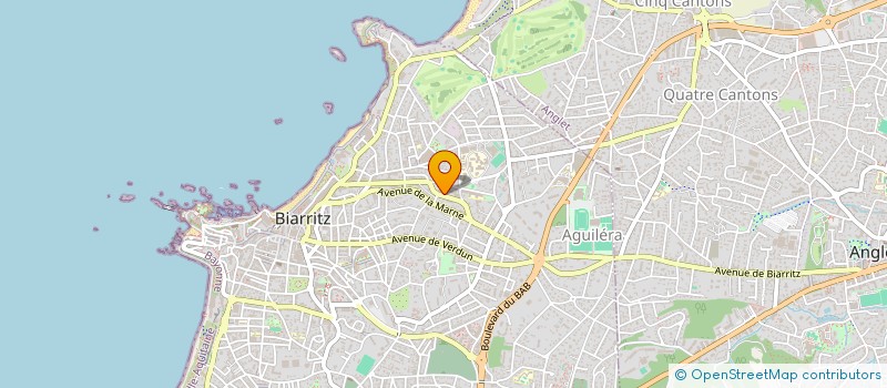 localisation de l'entreprise MONSIEUR GUILLAUME GOULLET à BIARRITZ