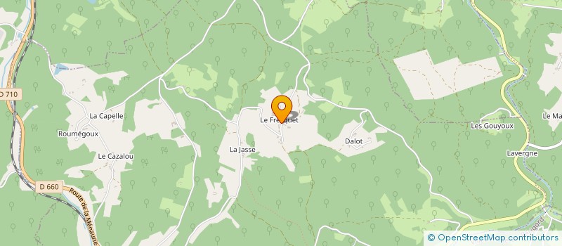 localisation de l'entreprise MONSIEUR GUILLAUME GOULPIE à SAINT CERNIN DE L'HERM