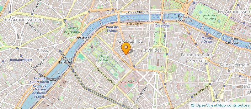 localisation de l'entreprise MONSIEUR GUILLAUME GOUTARD à PARIS