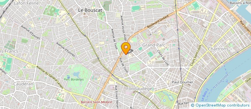 localisation de l'entreprise MONSIEUR GUILLAUME GOUTTENEGRE  BORDEAUX