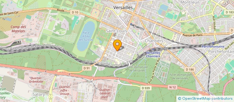 localisation de l'entreprise MONSIEUR GUILLAUME GRABOWSKI à VERSAILLES