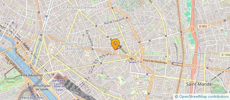 localisation de l'entreprise MONSIEUR GUILLAUME GRAIGNIC  PARIS