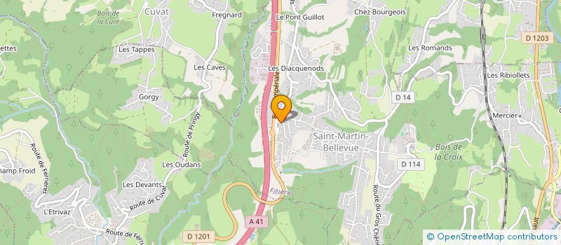 localisation de l'entreprise MONSIEUR GUILLAUME GRAND  SAINT-GALMIER