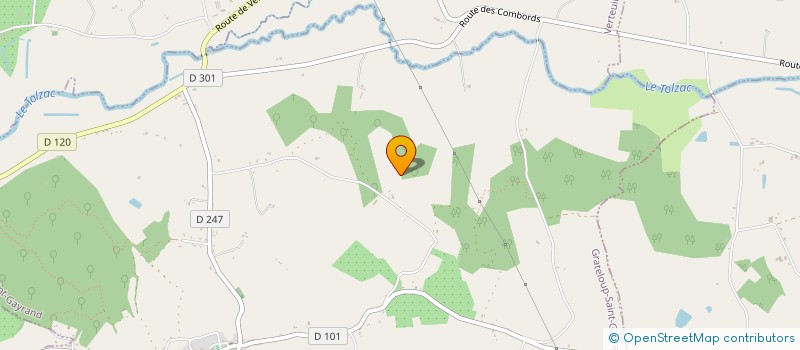 localisation de l'entreprise MONSIEUR GUILLAUME GRANDSEIGNE  FAUGUEROLLES