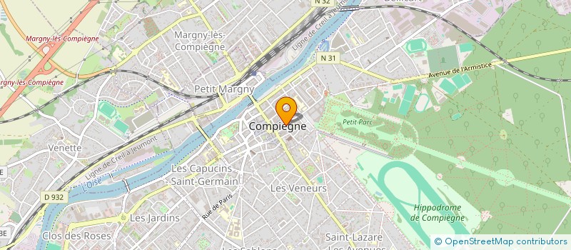 localisation de l'entreprise MONSIEUR GUILLAUME GRANGE  COMPIEGNE