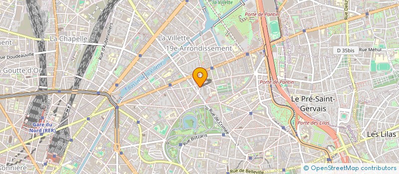 localisation de l'entreprise MONSIEUR GUILLAUME GRANGIER  PARIS