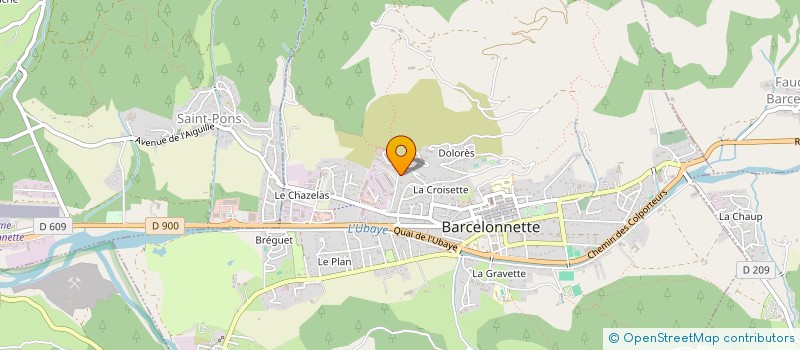 localisation de l'entreprise MONSIEUR GUILLAUME GRASSET à BARCELONNETTE