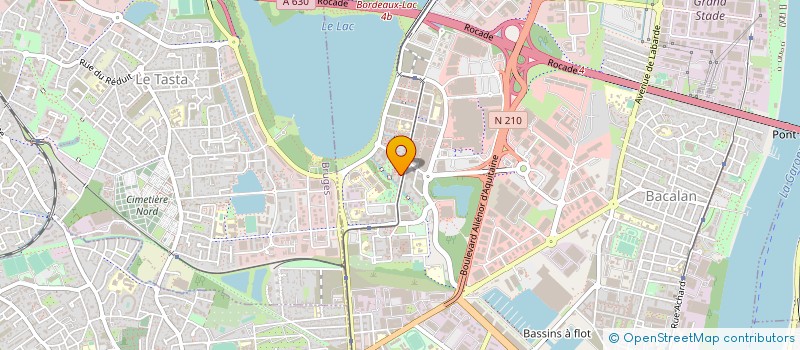 localisation de l'entreprise MONSIEUR GUILLAUME GRAVETOT  BORDEAUX