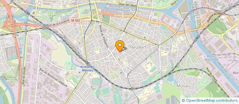 localisation de l'entreprise MONSIEUR GUILLAUME GREFF à STRASBOURG
