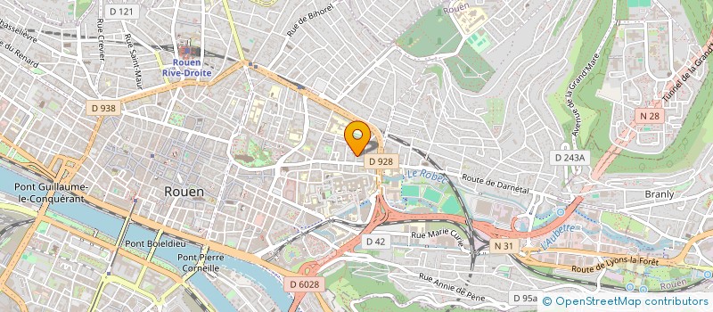 localisation de l'entreprise MONSIEUR GUILLAUME GRENET à ROUEN